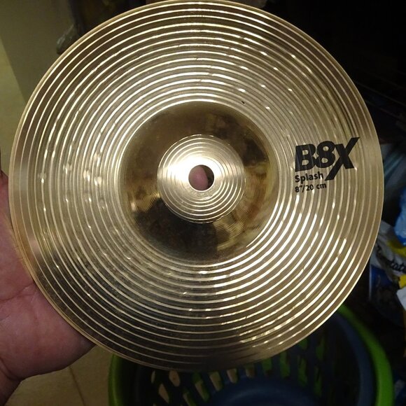 Sabian B8x 8" Splash Like New - Picture 1 of 3